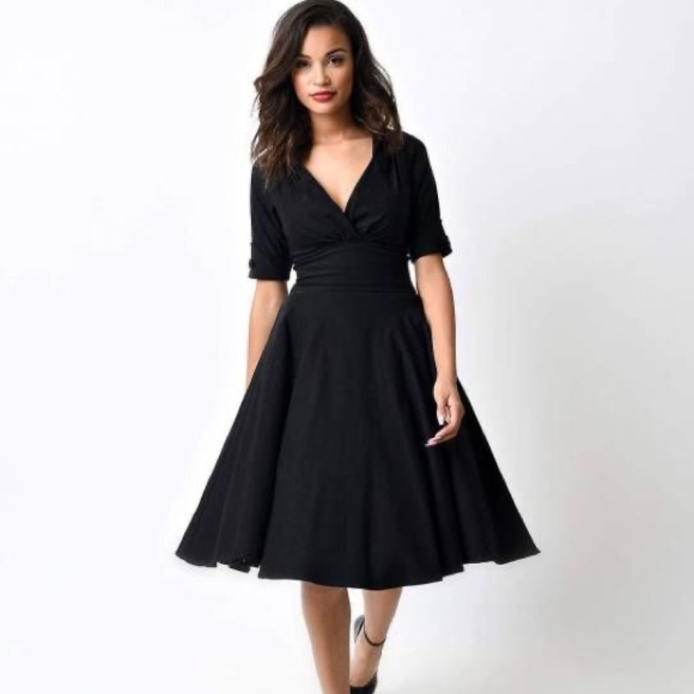 Unique Vintage Delores Swing dress